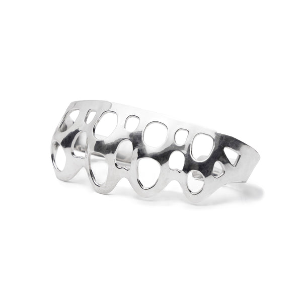 JULIUS 077ACU5 Silver / Fangophilia Knuckle Cover